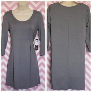 As You Wish Soft Gray Tunic Size S
